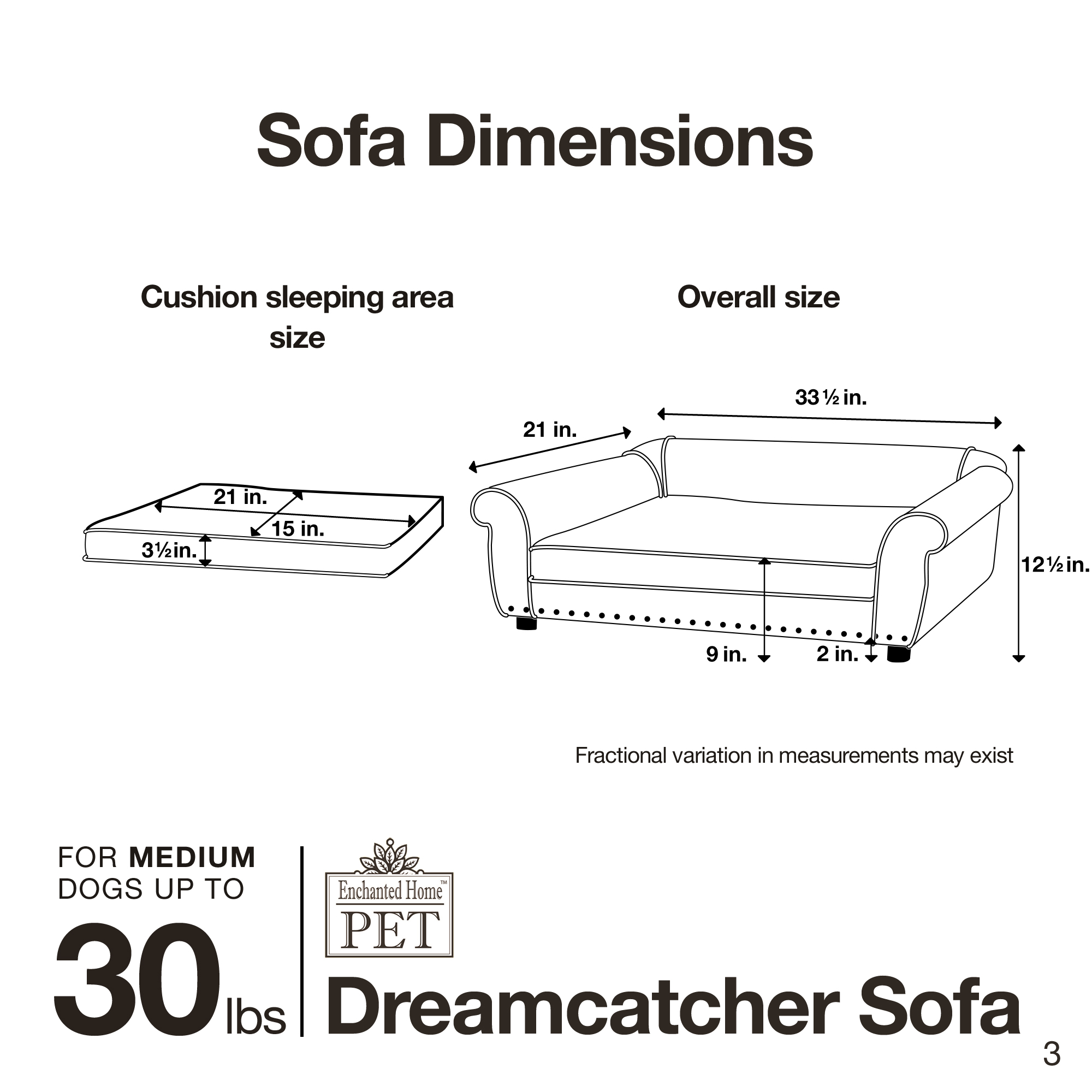 Dreamcatcher Velvet Pet Sofa