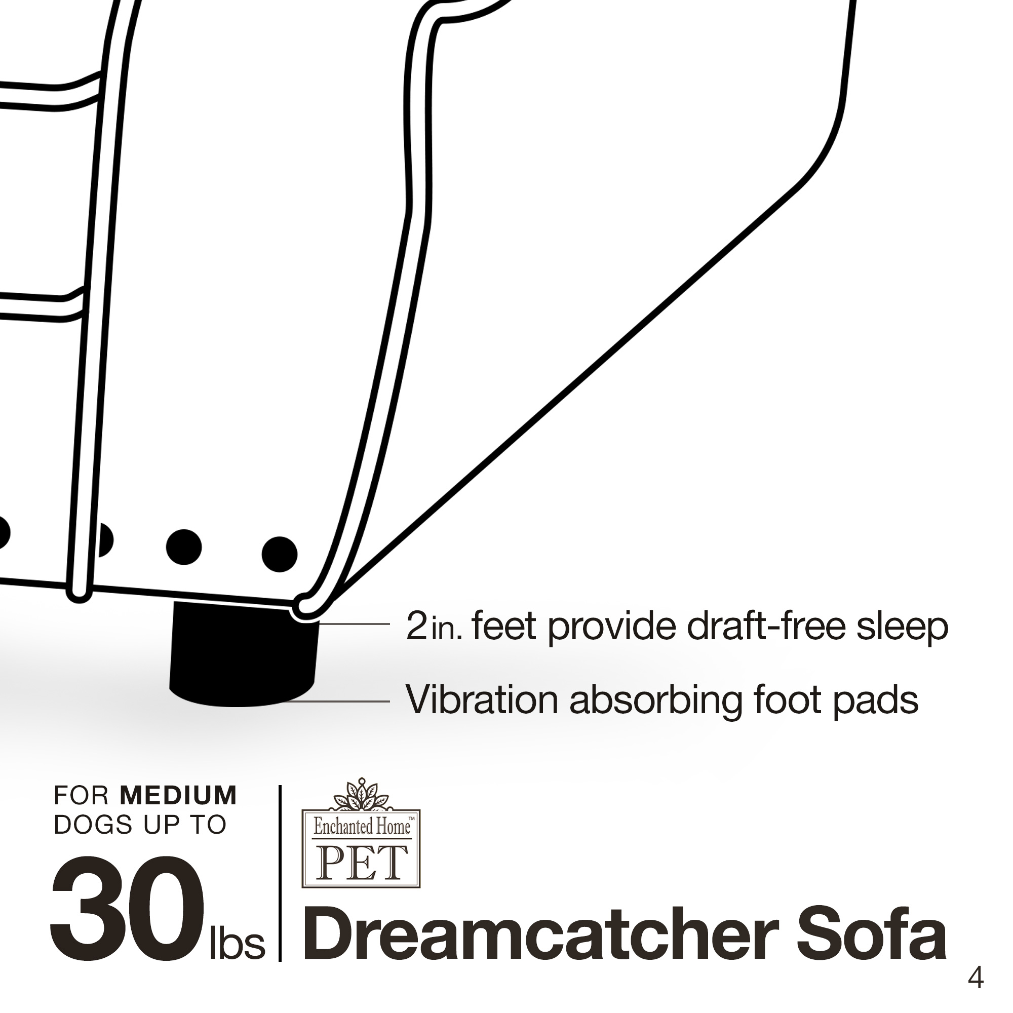 Ultra Plush Dreamcatcher Sofa