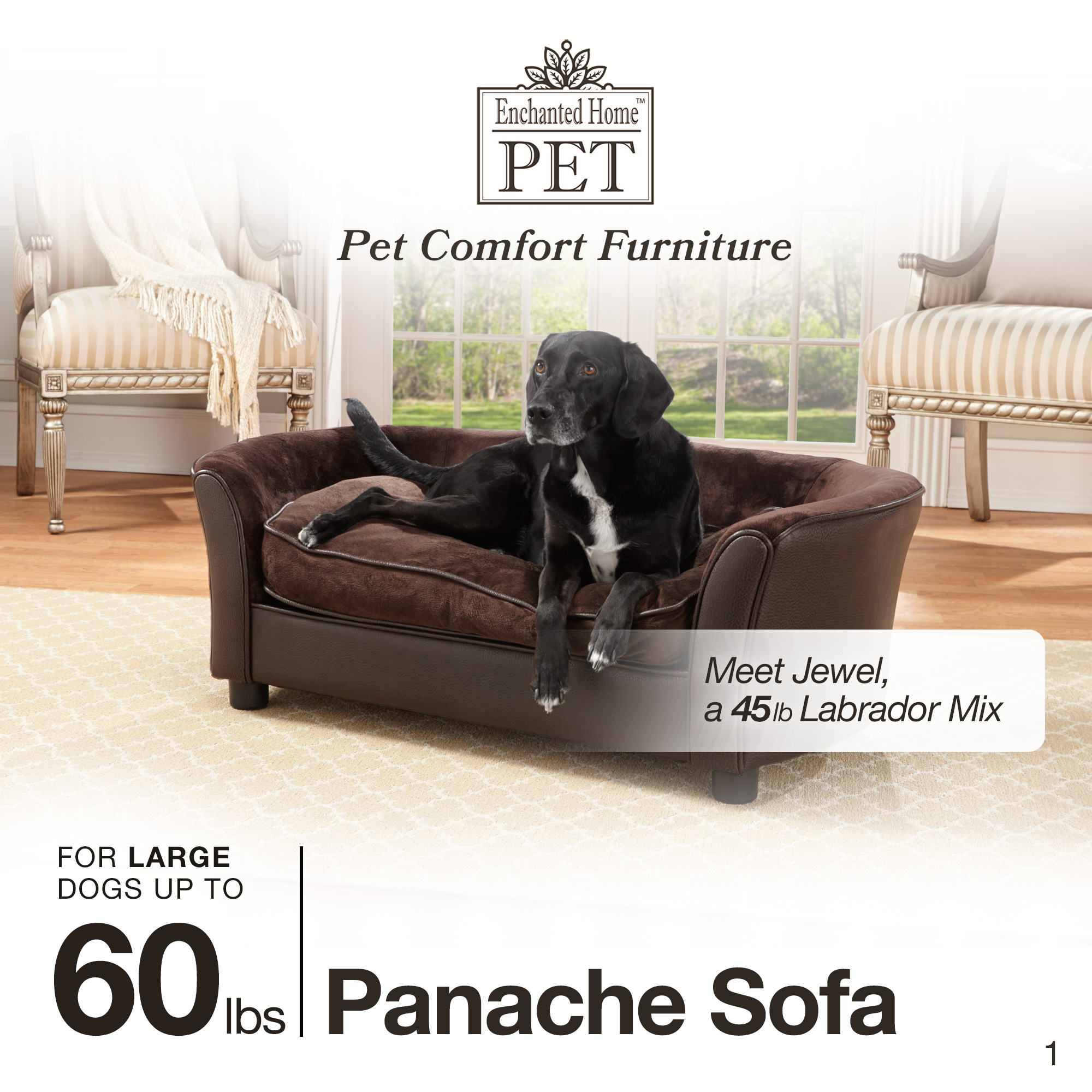 Ultra Plush Panache Pet Sofa