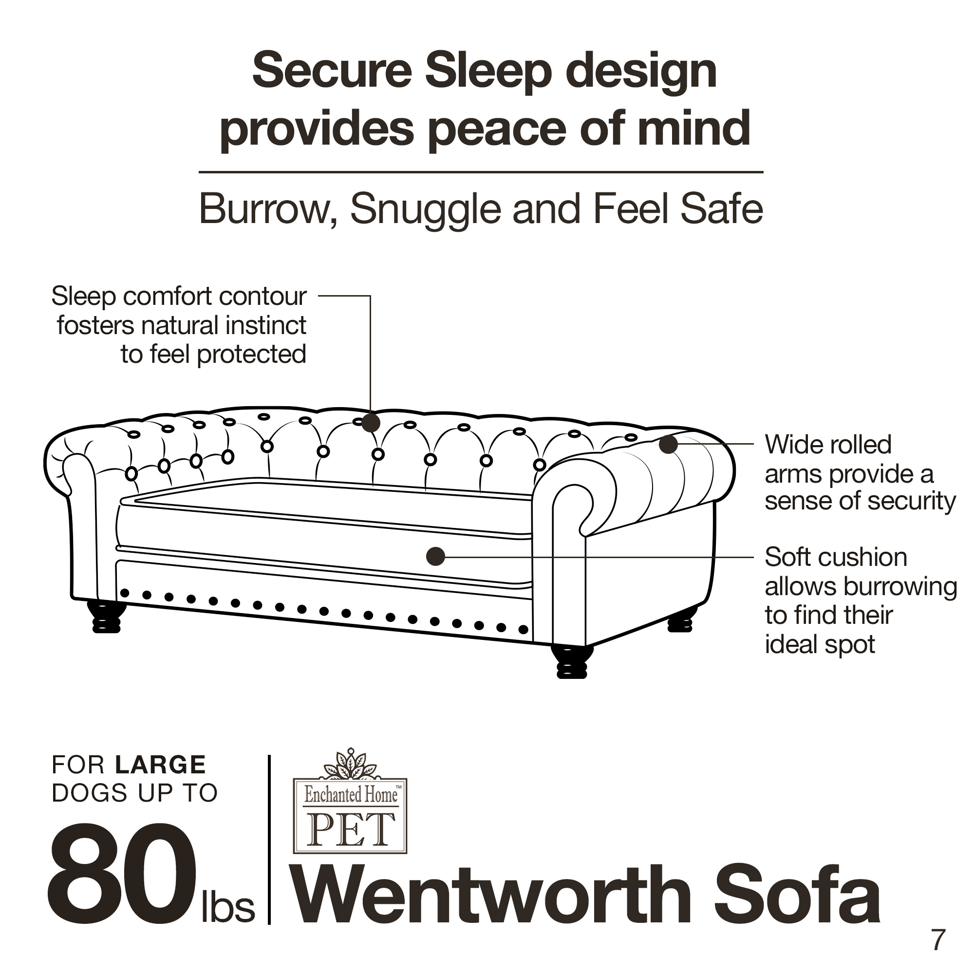 Wentworth Tufted Sofa